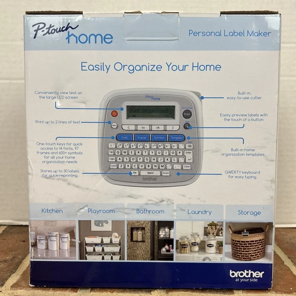 Brother PT-D202 P-touch Home Personal Label Maker    NEW! (T12)